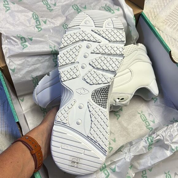 APEX -  Lace Walking Shoe - X Last - White - Picture 7 of 7